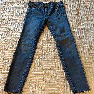 Madewell Roadtripper Women's dark skinny Blue Jeans